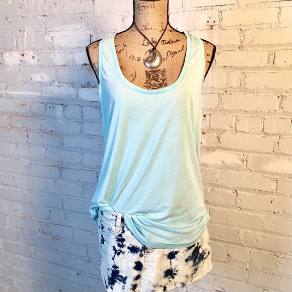 Forever 21 Tops - F21 Tank Top. 2X. Aqua or light turquoise. NWT